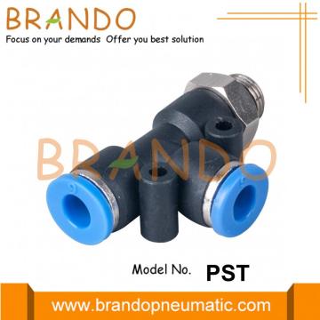 3/8'' 1/2'' Male Run Tee Pneumatic Hose Fittings