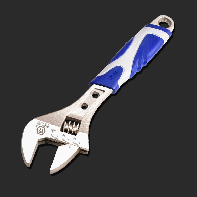 Hot selling industrial grade high torque dual handle adjustable open end wrench