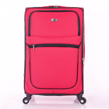 Colourful travel trolley luggage bag fabric bag