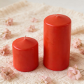 Zhongya Supply Colorful Unscented Pillar Decoration Candles