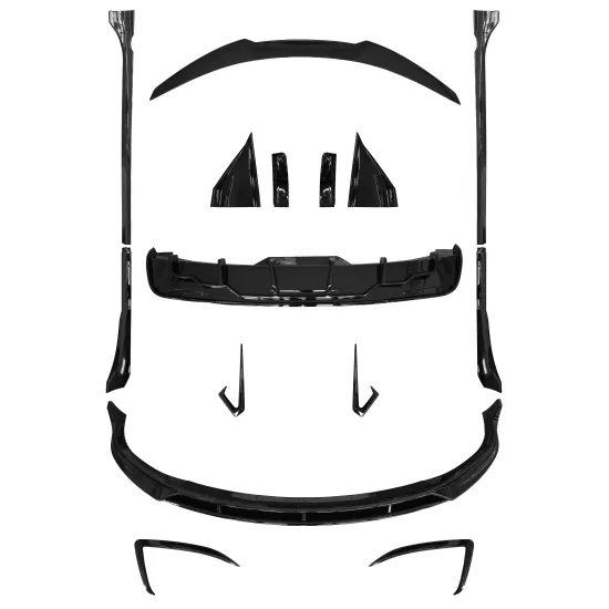 Wholesale Gloss Black Aero Kit for Tesla Model S 2021+