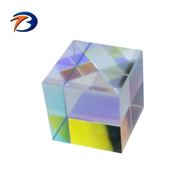 Portable Projector Beam Splitter Glass Cube Prism