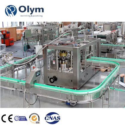 Automatic Can Filler Machine for Carbonated Beverages
