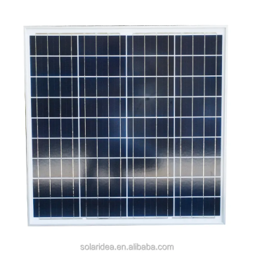 EU Wholesale 40W 18V 50W 60W 19% Efficient China-made PV Poly Solar Panel for Home