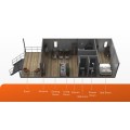 Customized Multifunction Foldable Prefab Container House