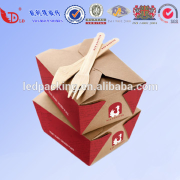 Custom Cardboard Food Packaging Box,Take Away Food Box