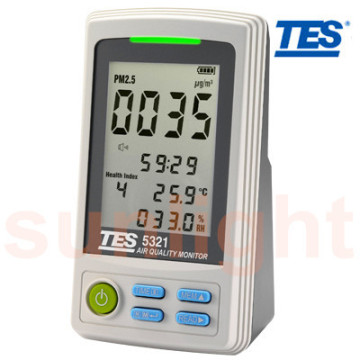TES-5322 PM2.5 Air Quality Monitor with USB Datalogger