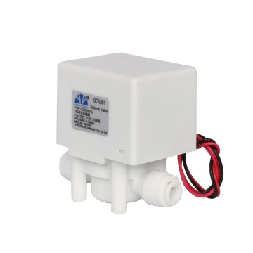 Yongchuang YCWS10-01s Series 12V Plastic Auto Flush Water Solenoid Valve for Domestic RO System