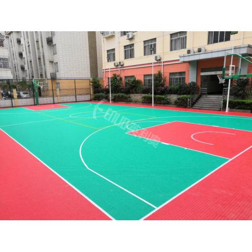 Outdoor Sports tiles for outdoor basketball courts