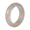 Rose Quartz 6T Stone Band Rings for Women Men Healing Chakra Stackable Ring Balance Energy