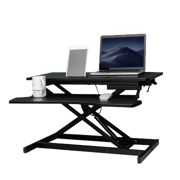 Convertisseur de bureau debout d&#39;ordinateur d&#39;ascenseur pliable