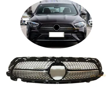 W213 Grille Auto Parts - Diamond Front Bumper Grill for Mercedes Benz E Class LCI 2020-2021