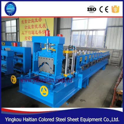 High speed ridge cap tile making roll machine building construction