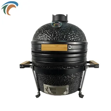 Outdoor Party Wholesale Egg Shaped Ceramic Bbq Grill Charcoal Smoker Barbecue Kamado