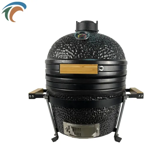 Outdoor Party Wholesale Egg Shaped Ceramic Bbq Grill Charcoal Smoker Barbecue Kamado
