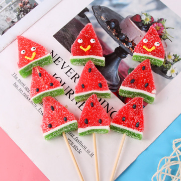 Custom OEM Colorful Funny Watermelon Flavored Gummy Candy Manufacturer