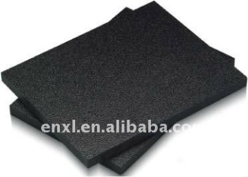 Black Leathergrain ABS Sheet