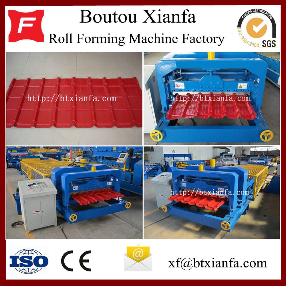 機械を作る Xianfa 屋根デッキ鉄シート