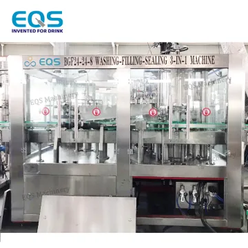 EQS Factory Price Beer Filling and Capping Machine / Bottling Plant