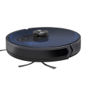 Laser robot vacuum cleaner with self-emptying dustbin