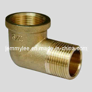 Brass Threaded Fitting FxM Elbow