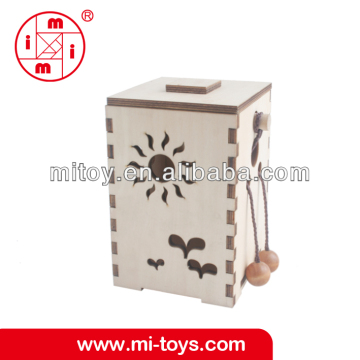wooden IQ gift puzzle from ICTI factory