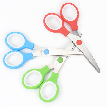 Colored Kids Scissors with Comfort Grip - Bulk Safety Scissors for School and Classrooms