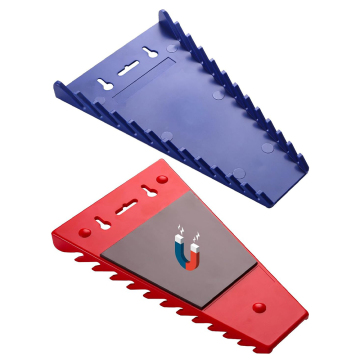 Magnetic Spanner Holder: Hardware Tool Wrench Rack with Hole and Magnetic Plate