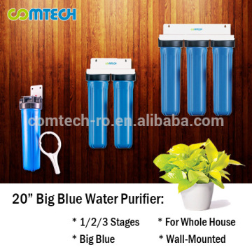 COMTECH Taiwan 1 to 3 Stage Whole House 20 Inch Big Blue Water Filter System