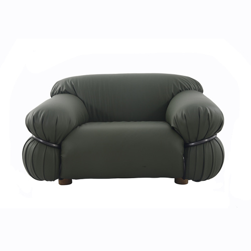 Modern Tacchini Sesann leather armchair