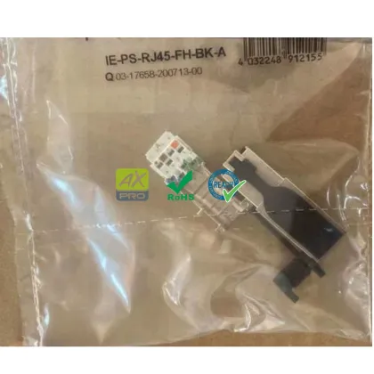 Weidmuller RJ45 Connector 1132040000 - Gold Modular Plug for Cat6a Network Lines