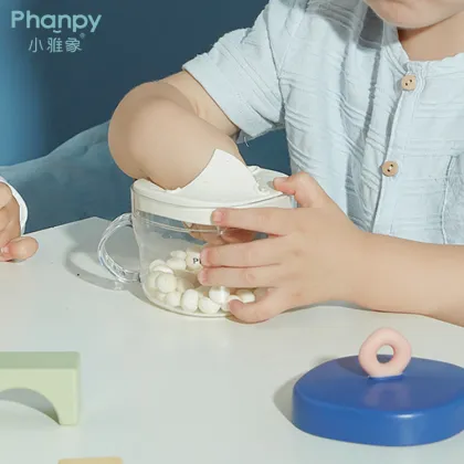 Baby Thermo Sippy Cups Cereal Dispenser With Lid