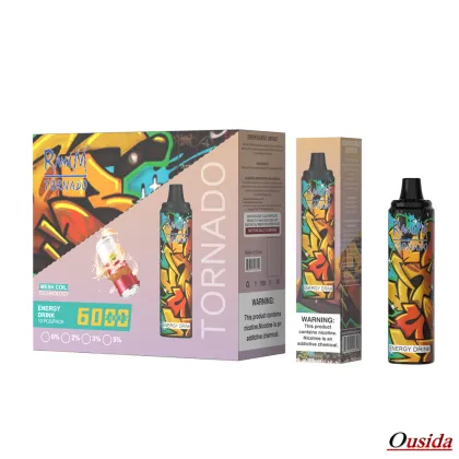 RandM Tornado 6000 Cranberry Ice Vape