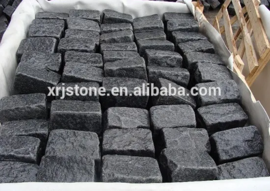 natural tourmaline stone tumbled paving stone