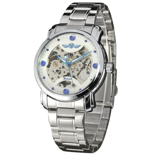personlized men watch alloy case with stainless steel band
