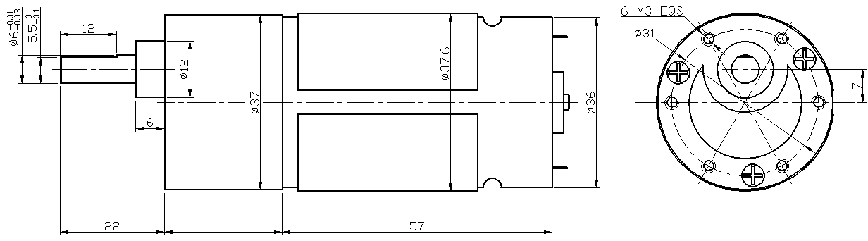 Dc Motor for Medical Device