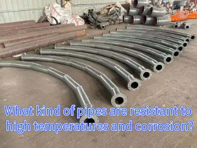 High temperature and corrosion resistant pipe