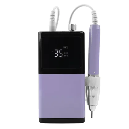 Wireless Rechargeable Acrylic Nail Polish Gel Polisher Electric Nail File Drill Machine