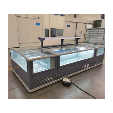 Horizontal Freezer Showcase for Frozen Meat