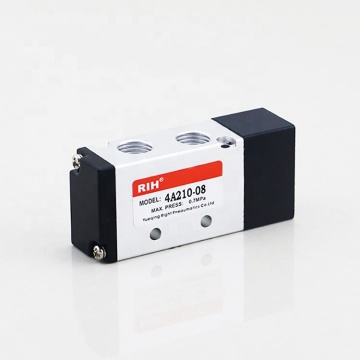 Airtac 1/4 Inch 220V/110V AC/DC 5/2 Way Pneumatic Solenoid Valve