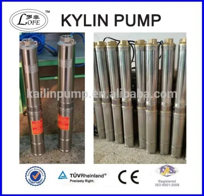 Stainless steel deep Well Pump, deep well submersible pump,2 inches submersible well pump