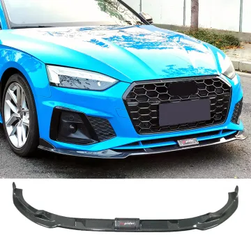 Real Carbon Fiber Front Bumper Lip for Audi A5/S5 2D/4D 2020-2022