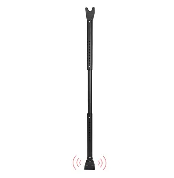 Security Door Jammer, Sliding Window Bar with Alarm and 120 dB Alert Siren: Enhance Your Home Security with Durable Protection Tools