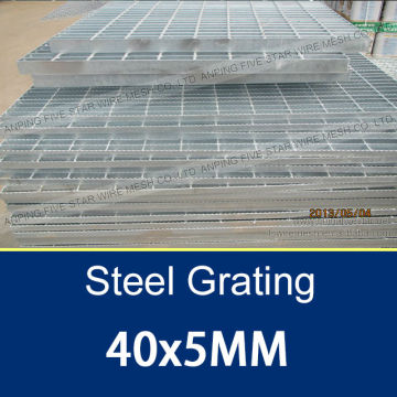 40x5mm Footpath Flooring Steel Grating, 25x3mm