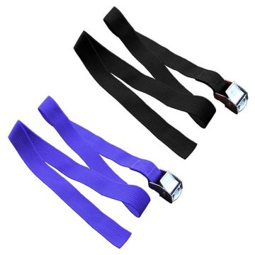 1M Buckle Tie-Down Belt Cargo Straps For Car Motorcycle Bike With Metal Buckle Tow Rope Strong Ratchet Belt W91F