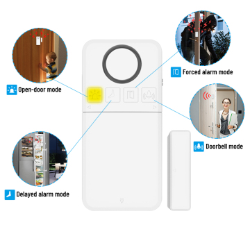 Factory Direct Smart Mini 130dB Door Siren Sensor Alarm