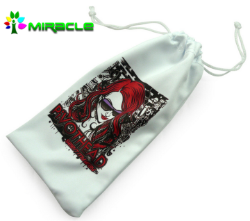 neoprene blank lens pouch/ bag/cases for sublimation/drawstring bag small/drawstring bag glasses
