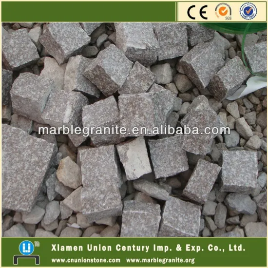 G687 Red Granite Hexagon Paving Stone