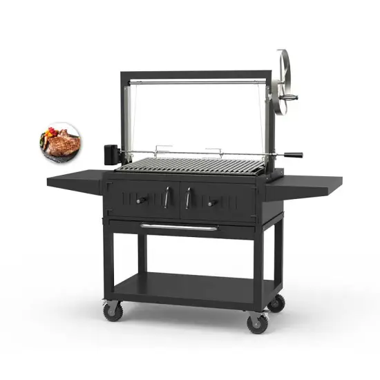 Bbq Grills Outdoor Rotating Bbq Commercial Charcoal Grill