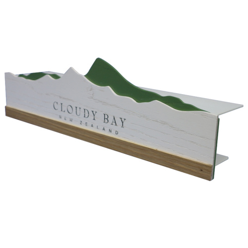 Promotion Wine Exhibit Wood Stand Wine bottle wood box design stand Supplier